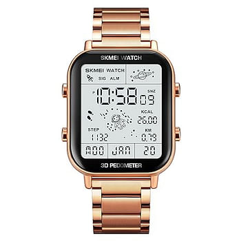 SKMEI 1888 Digital Watch Men's Casual Stopwatch Alarm Clock Countdown Military Digital Watch - Black