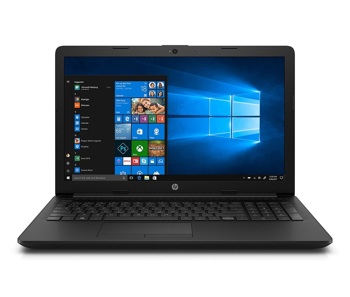 HP Laptop 15-da3001TU - Core i3-1005G1 - 8GB RAM - 1TB HDD - 15.6 Inch FHD Display - Windows 10 - Black