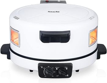 Saachi 40Cm Roti Tortilla Pizza Maker NL-RM-4980GT-WH -White