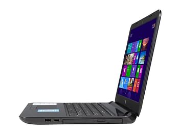 HP Notebook 15-15.6 بوصة AMD E2-6110 1.5 جيجا هرتز 4 جيجا بايت رام 240 جيجا بايت SSD - لوحة مفاتيح باللغة الإنجليزية Win10 - أسود