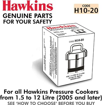 HAWKINS H10-20 Pressure Regulator for Classic Aluminum and Stainless Steel Pressure Cookers