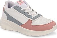 Fusefit Women's JADE FF Sports Shoe 38 EU White Pink Powder Blue1