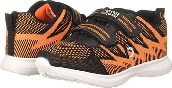 Bourge Boy's Orange-Z6 Sports Shoes 29 EU - Black, Orange