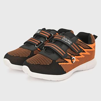 Bourge Boy's Orange-Z6 Sports Shoes 29 EU - Black, Orange