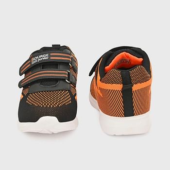 Bourge Boy's Orange-Z6 Sports Shoes 29 EU - Black, Orange