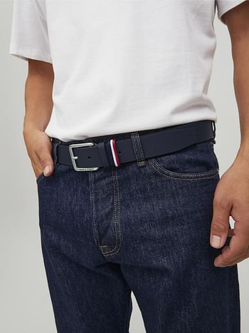 Jack & Jones mens ESPO Belts 85 - Navy