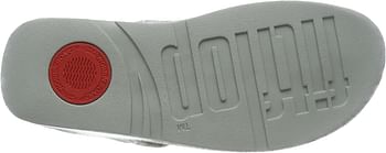 FitFlop Lulu Glitz Toe-post Sandals womens Flip-Flop 40 EU - Silver