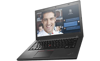 Lenovo Thinkpad T460 Intel Core i5 6th Generation 2.3GHz 4GB Ram 128 SSD English And Arabic Keyboard - Black