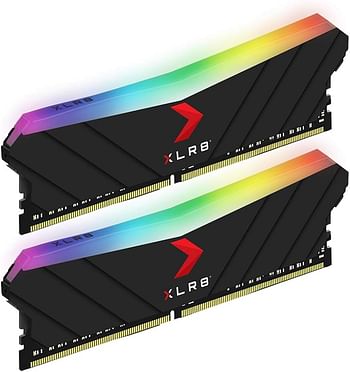 بي ان واي للالعاب  16 جيجابايت 2x8 جيجا بايتXLR8 ذاكرة الوصول العشوائي EPIC X RGB DDR4 3200MHz لسطح المكتب MD16GK2D4320016XRGB،  16 جيجابايت (2x8 جيجابايت) 3200 ميجا هرتز