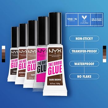 NYX PROFESSIONAL MAKEUP | THE BROW GLUE INSTANT BROW STYLER - TAUPE