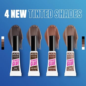 NYX PROFESSIONAL MAKEUP | THE BROW GLUE INSTANT BROW STYLER - TAUPE