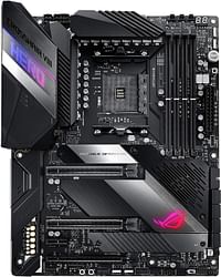 ASUS ROG STRIX X570-F (AMD X570) ATX gaming motherboard with PCIe 4.0, Intel Gigabit Ethernet, 14 power stages, dual M.2 with heatsinks, SATA 6Gb/s, USB 3.2 Gen 2 and Aura Sync RGB lighting - Black