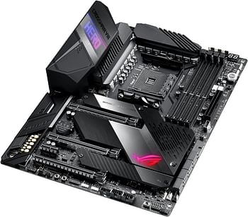 ASUS ROG STRIX X570-F (AMD X570) ATX gaming motherboard with PCIe 4.0, Intel Gigabit Ethernet, 14 power stages, dual M.2 with heatsinks, SATA 6Gb/s, USB 3.2 Gen 2 and Aura Sync RGB lighting - Black