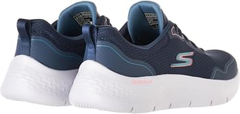 Skechers GO WALK FLEX womens Walking Shoe 36 EU/Navy Light Blue