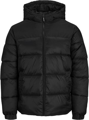 Jack & Jones Men's HERO PUFFER COLLAR Jacket