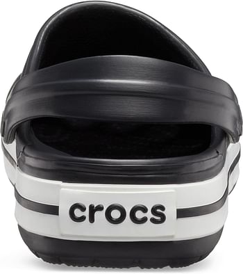 Crocs unisex-adult Crocband Clog Clog, Black, 39/40 EU