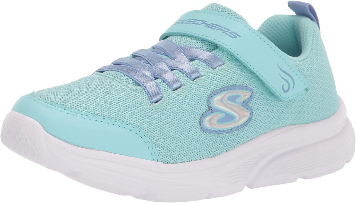 Skechers WAVY LITES baby-girls Sneaker 23 EU - Aqua