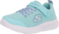 Skechers WAVY LITES baby-girls Sneaker 23 EU - Aqua