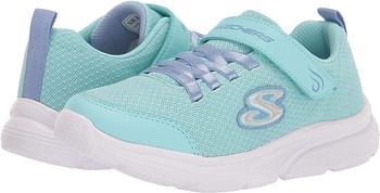 Skechers WAVY LITES baby-girls Sneaker 23 EU - Aqua