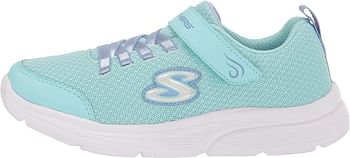 Skechers WAVY LITES baby-girls Sneaker 23 EU - Aqua