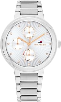 Tommy Hilfiger JOY Women's Watch, Analog 36 mm - Silver