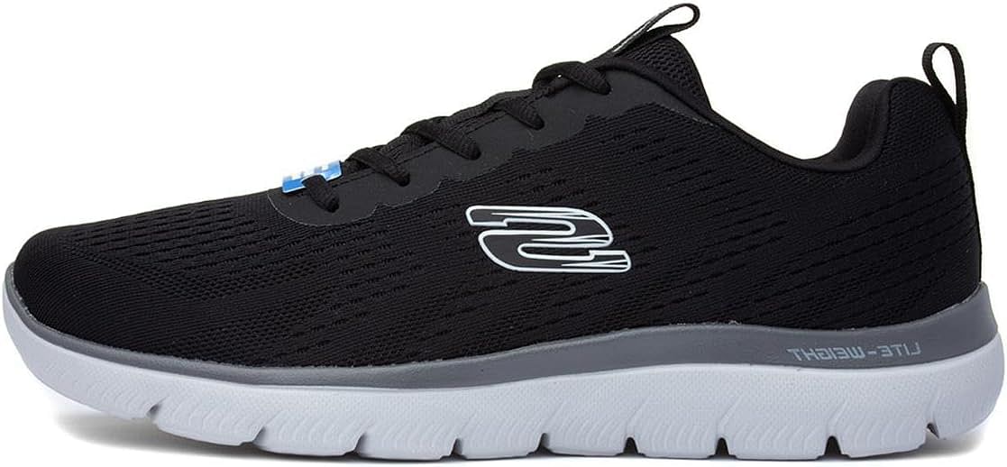 Skechers SUMMITS Unisex-Adult Sneakers 41 EU - Black Charcoal