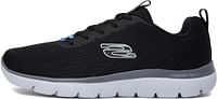 Skechers SUMMITS Unisex-Adult Sneakers 41 EU - Black Charcoal