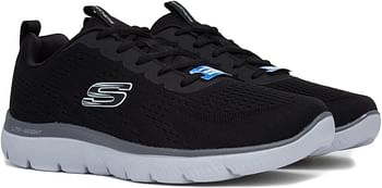 Skechers SUMMITS Unisex-Adult Sneakers 41 EU - Black Charcoal