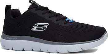 Skechers SUMMITS Unisex-Adult Sneakers 41 EU - Black Charcoal