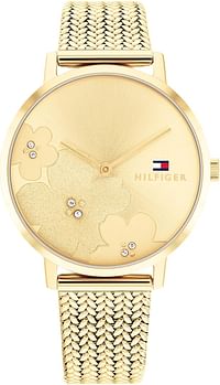 Tommy Hilfiger TEA LE Women's Watch Analog 35mm - Gold