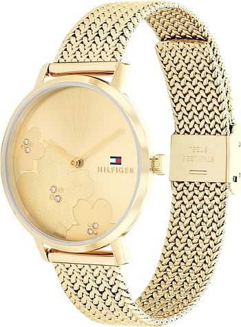 Tommy Hilfiger TEA LE Women's Watch Analog 35mm - Gold