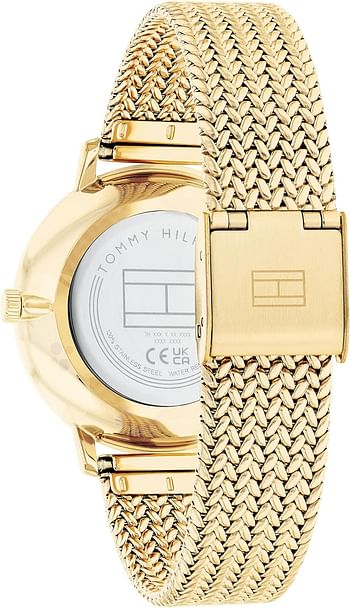 Tommy Hilfiger TEA LE Women's Watch Analog 35mm - Gold