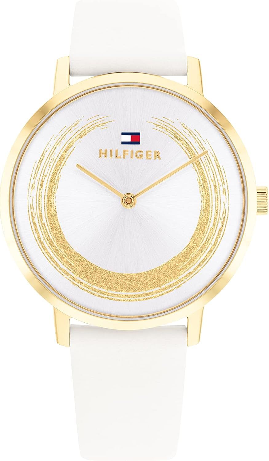 Tommy Hilfiger TEA LE Women's Watch, Analog 35 mm - White, Silver