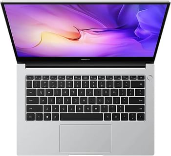 HUAWEI MB D14, 14" Non-touch display, Intel Core i3-1115G4 processor, 8GB LPDDR4 Ram, 256GB SSD, Intel UHD Graphics, Windows 11 Home, Mystic silver, NbD-WDI9