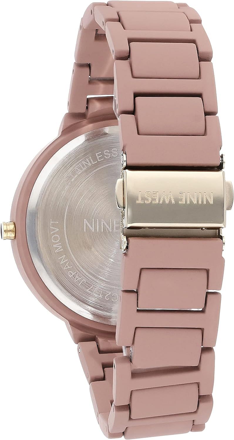 Nine West Women's Rubberized Bracelet Watch