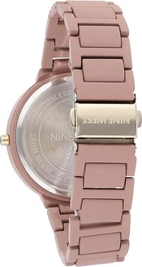 Nine West Women's Rubberized Bracelet Watch