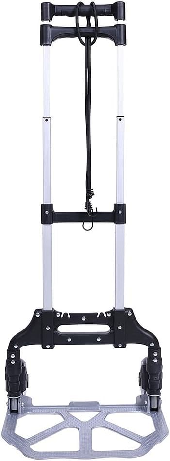 SHOWAY Folding Hand Truck & Dolly Foldable Cart Trolley 150 lb Capacity