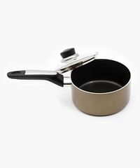 Royalford Aluminum 16 cm Saucepan Olive