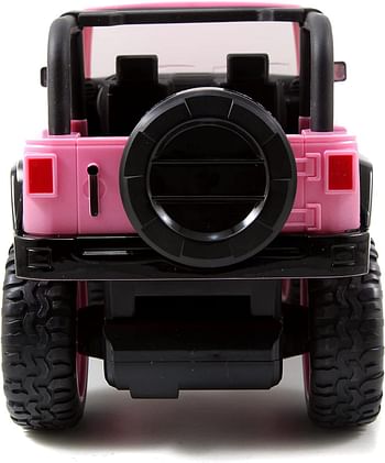 Jada Toys Girlmazing Big Foot Jeep R/C Vehicle 1:16 Scale - Pink