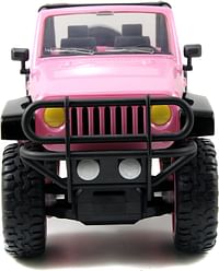 Jada Toys Girlmazing Big Foot Jeep R/C Vehicle 1:16 Scale - Pink