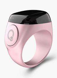 iQibla Zikr Smart Ring NOOR N01 Cincin Tasbih Muslim Digital 20 mm - Pink