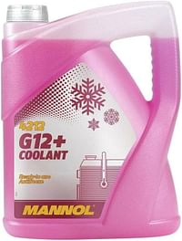 MANNOL 5L Coolant Antifreeze G12+ RED Ready Mixed -30°C / +125 German Hi Spec