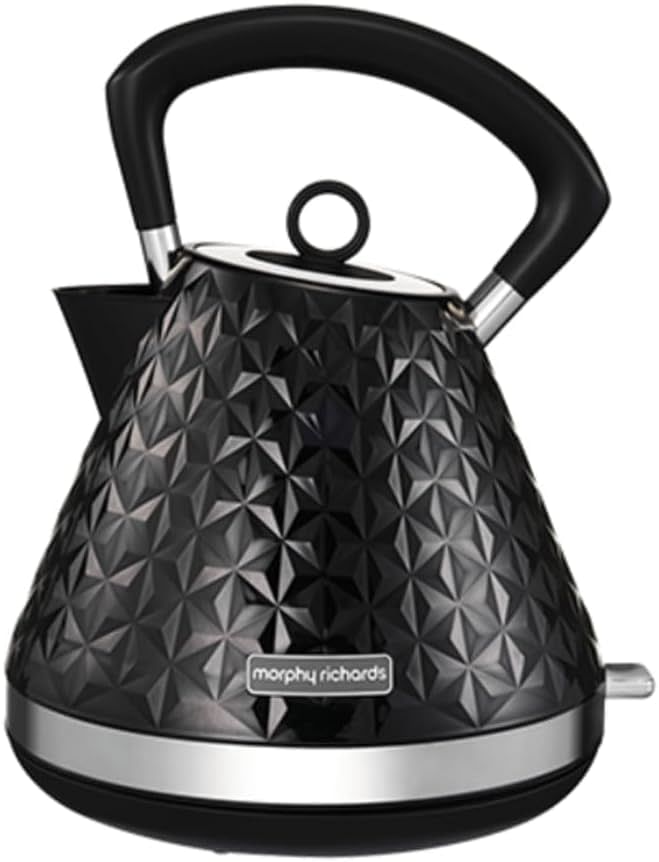 Morphy Richards 108131 Pyramid 3000w Kettle Traditional - Black