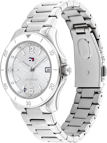 Tommy Hilfiger BROOKE Women's Watch, Analog 36 mm - Silver