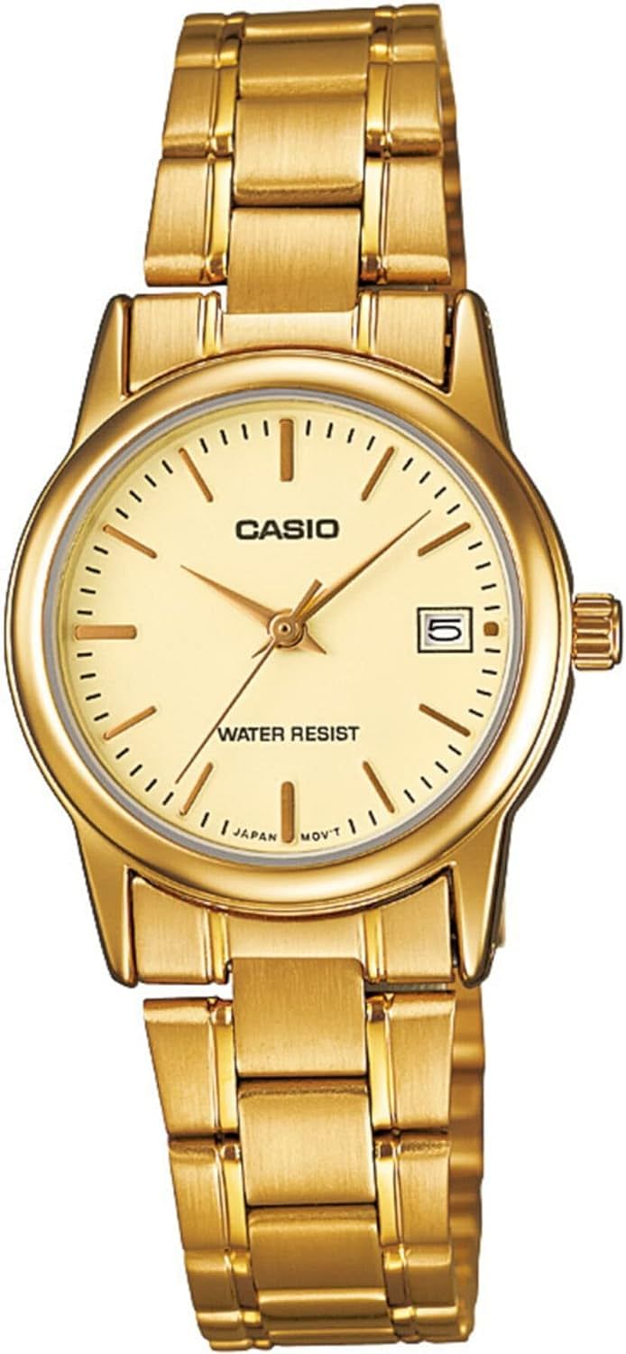 Casio Watch Ltp-V002G-9A 25 mm - Gold