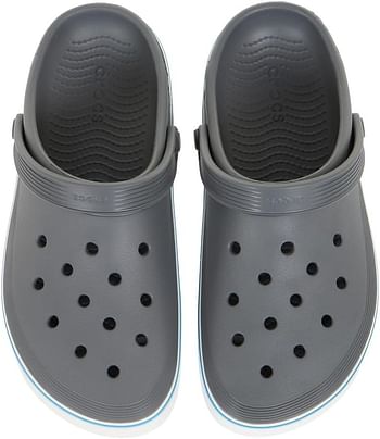 Crocs Crocband Clean Clog unisex-adult Clog 45|46 EU Charcoal