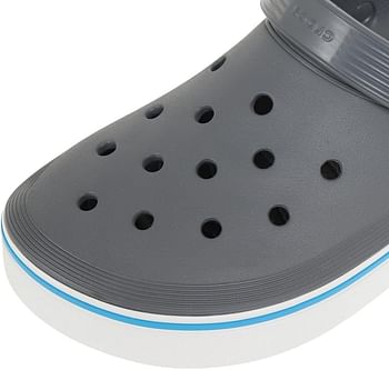 Crocs Crocband Clean Clog unisex-adult Clog 45|46 EU Charcoal