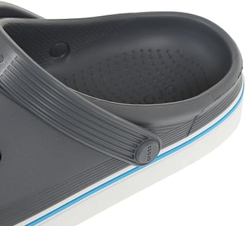 Crocs Crocband Clean Clog unisex-adult Clog 45|46 EU Charcoal