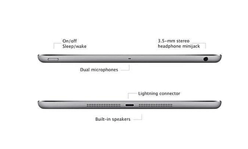 Apple ipad Air 1 2013 9.7 Inch 1st Generation Wi-Fi 16GB - Space Grey