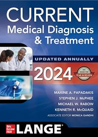 Current Medical Diagnosis & Treatment 63rd IE/2024 Paperback